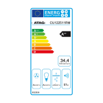 ATAG CCU122511RM Plafondunit Afzuigkap 120 cm - Afbeelding 3