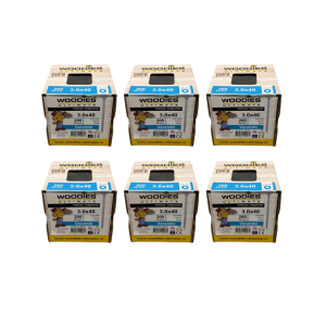 Woodies Ultimate 3.0x40 Verzonken Kop T10 Verzinkt Voldraad (1200 stuks)