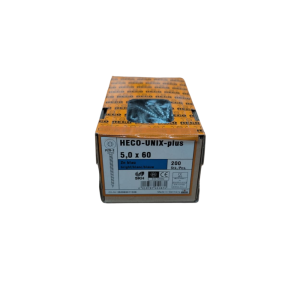 Heco-unix-plus Spaanplaatschroeven 5.0x50 – 200 stuks