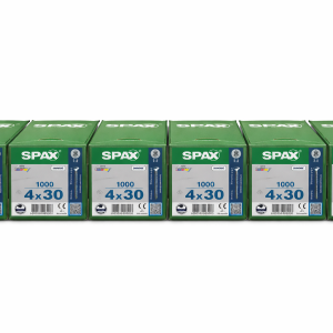 6X Spax Spaanplaatschroeven 4x30 – 4000 stuks