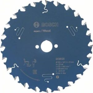 Bosch Accessoires Cirkelzaagblad Expert for Wood 160x20x1.8/1.3x24T 2608644013