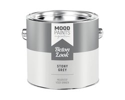Moodpaints Muurverf Betonlook - 2500 ml - diverse kleuren