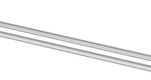 Dubbele handdoekhouder Lenz Pisa 67 cm chroom