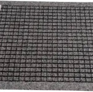 Schoonloopmat - Deurmat - Droogloopmat voor Binnen - 60 x 40 grijs- Anti slip