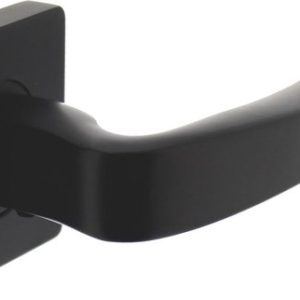Intersteel Deurkruk Zeist- vierkant rozet 7mm- nokken mat zwart