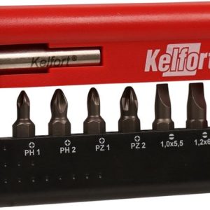 KELFORT BITSET 7-DLG IN KUNSTSTOF HOUDER