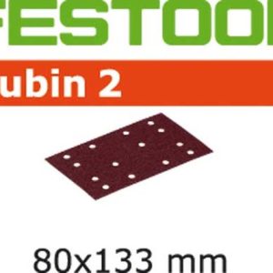 Festool - Schuurstroken STF 80X133 P60 Rubin 2 VE=10