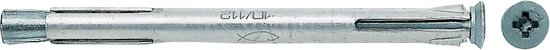 Fischer kozijnplug met schroef 72mm - type F10M (Per 100 stuks)